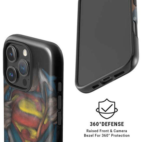 DC Comics Superman Pastel Art iPhone 16 Pro Magsafe Impact Case